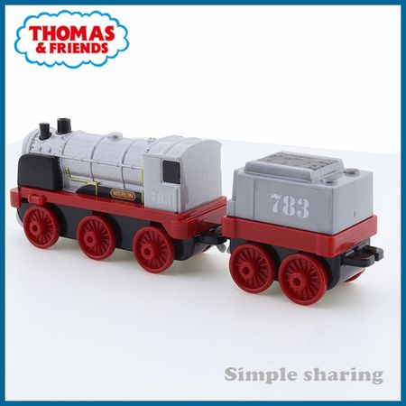Thomas And Friends Track Master Engine 1/43 Merlin The Invisible Push Along Die-cast Metal Toy Train Model Railway Gift