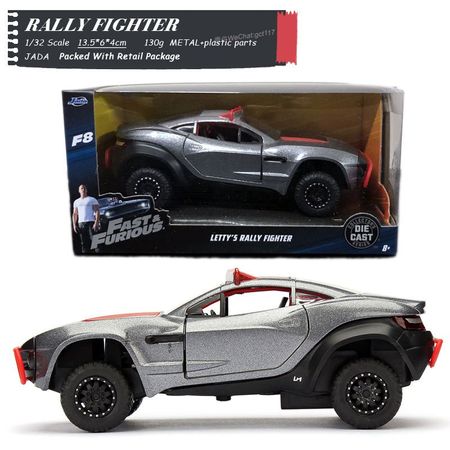 JADA 1:32 Fast and Furious Cars Letty's Rally Fighter Collector Edition Metal Diecast Model Cars Kids Toys
