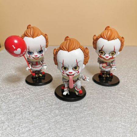 Stephen King's It Pennywise Joker clown Cute Sign Action Figure Toys Dolls