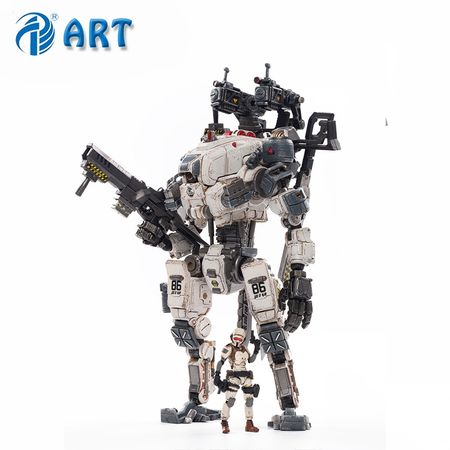 JOYTOY GOD OF WAR 86(White) Mechanical Armor Action Figure  Model Coated Finished Product