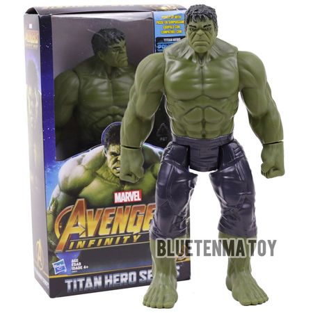 Marvel Titan Hero Avengers Infinity War Thanos Iron Spider Captain America Black Panther Hulk Hulkbuster Action Figure Toy