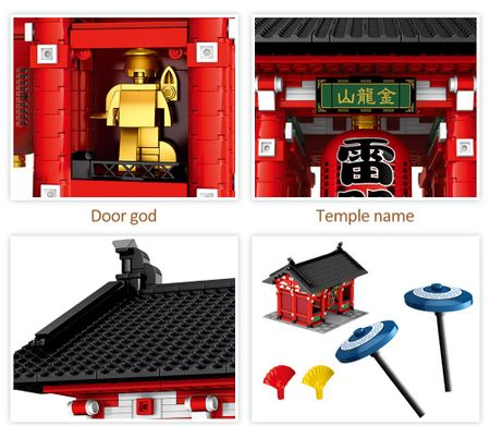 Assembling Architecture Bricks Fit Lego City City Street View Building Classic Blocks DIY Figures Educational Toys for Children