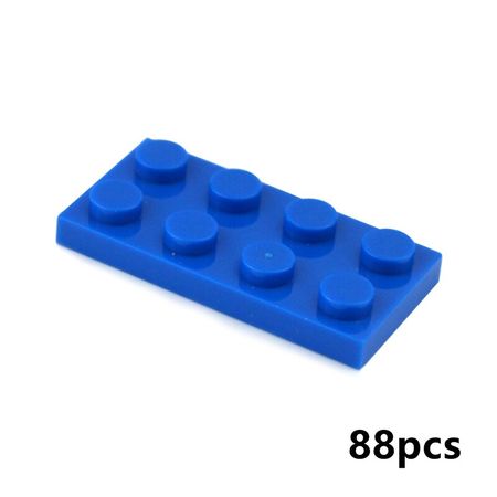 2x2 2x4 Dots Thin Figures Bricks multiple color Educational Creative Size DIY Bulk Set Building Blocks Compatible Classic Parts