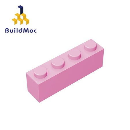 BuildMOC Compatible Assembles Particles 3010 1x4 For Building Blocks Parts DIY LOGO Educational Tech Parts Toys