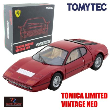 Tomica Limited Vintage Neo 1/64 TLV-NEO Ferrari 512BBi Red Finished Product Car Hot Pop Kids Toys Motor Vehicle Diecast Metal