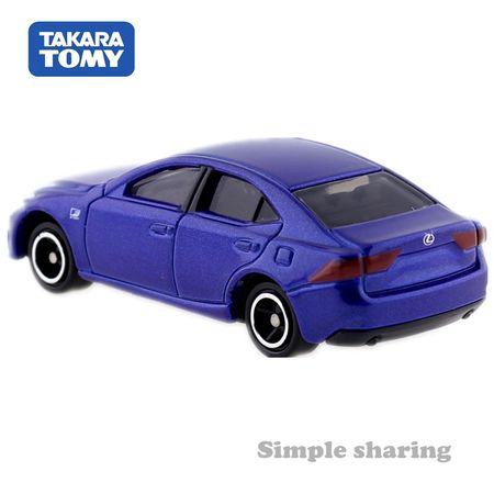 Tomica NO. 100 Lexus IS F Sport Scale 1:65 Blue Takara Tomy Diecast Metal Model Collection Vehicles Kids Toys