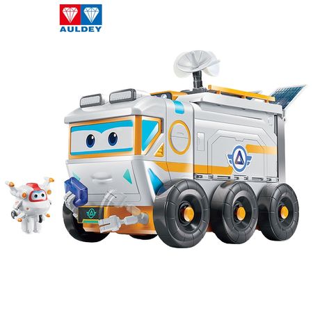 AULDEY Super Wings Original Moon ROVER Toy Playset with Mini ASTRO Action Figures Toys Aniversario Birthday Gift for Kids