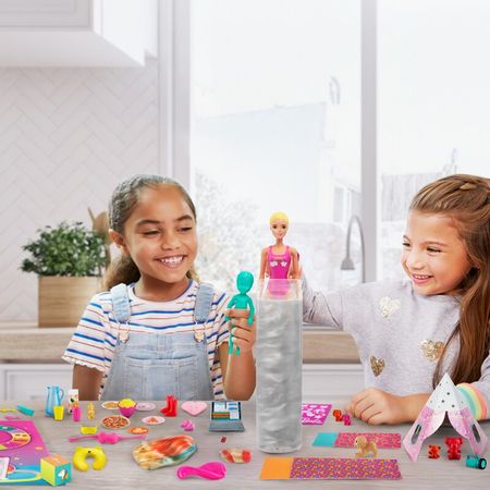Original Barbie Doll Blind Box Color Reveal 50 Surprises Barbie Accessories Dolls Little Barbie Pet Hot Toys for Girls Kids Gift