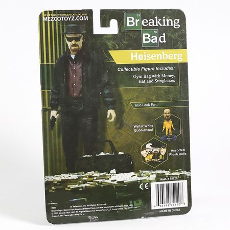 Breaking Bad Heisenberg Walter White Action Figure Collectible Figure