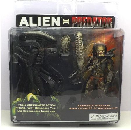 NECA 1set Alien Vs Predator PVC Collection Figure Toys 21cm