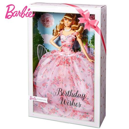 Original Barbie Brand 60th Birthday Celebration Doll Toys For Girls Birthday Present Girls Toys Gift Bonec brinquedos bonecas
