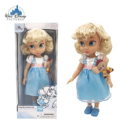 Disney 40cm Boxed Dolls Handmade Rapunzel Snow White Sleeping Beauty Princess Aishana Doll Birthday Girl Christmas Birthday Gift