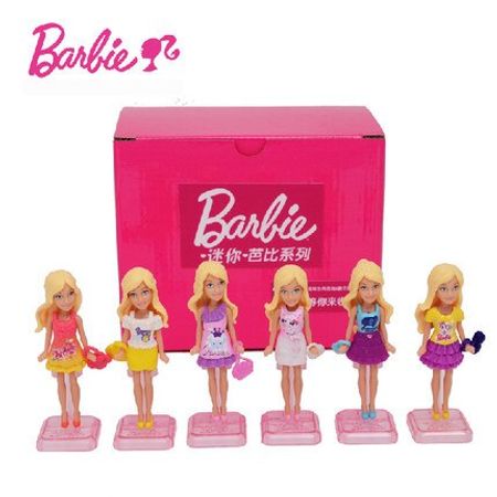 1Piece Mini Barbie Doll Zodiac And Birthday Series Barbies Baby Toys With Dress Clothes Girls Birthday Gift CMY78