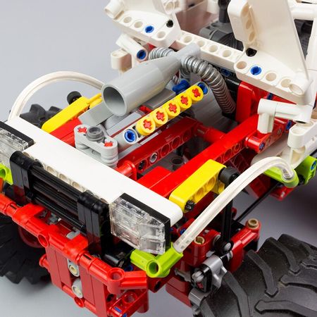 Bigfoot Monster Racing off-road vehicle jeep Truck fit technic Building Block Brick Toy christmas birthday gift