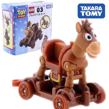 Tomica Disney Pixar Motors Toy Story Series Woody Buzz Lightyear Sergeant Takara Tomy Kids Toys Diecast Metal Vehicles