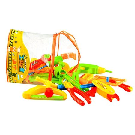 32Pcs/set DIY Repair Tools Pretend Play Toys Set Children Simulation Creative Outdoor Plastic Educational Toy Kit For Boys