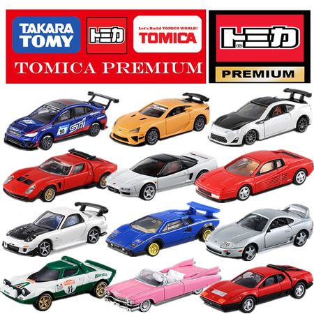 Takara Tomy Tomica Premium Series HONDA NISSAN TOYOTA Mitsubishi LOTUS Cadillac Fiat Lexus Subaru 1:64 Cars Vehicle Diecast Toys