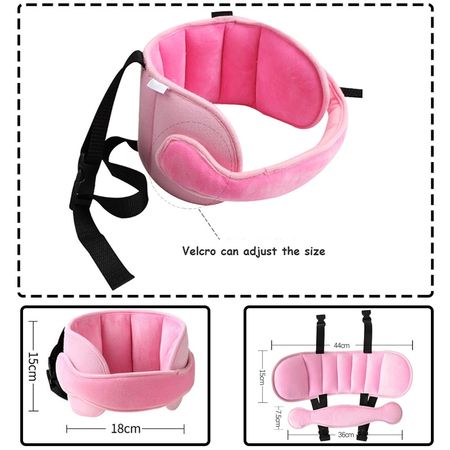 Baby Head Fixed Sleeping Pillow Adjustable Kids Seat Head Supports Neck Safety Protection Pad Headrest Children Travel Pillow