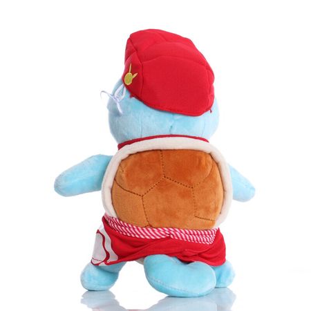 5pcs/lot  Cute Squirtle Plush Toys Dolls 24cm Squirtle Plush Toys Soft Stuffed Ditto Plush Toys Children Kids for Gifts