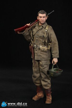 1/6 DID A80129 WW2 77th Infantry Division lieutenant sam for collection