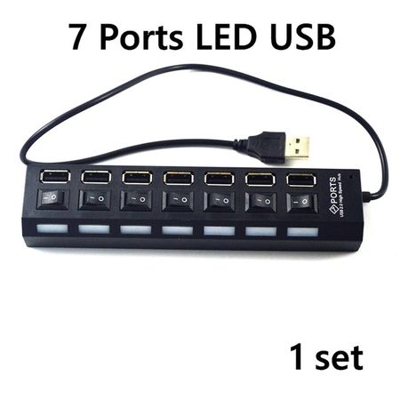 LED USB port