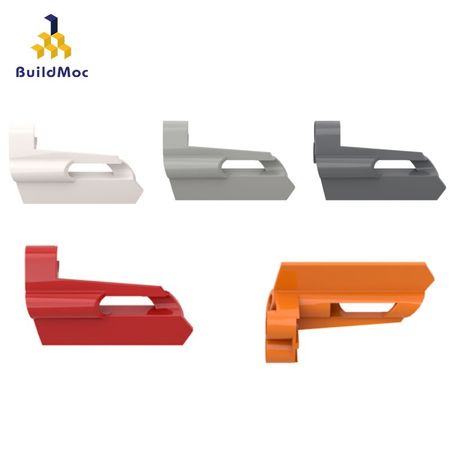 BuildMOC Compatible Assembles Particles 47712 5 unit 3D panel Building Blocks Parts DIY LOGO Educational Creatives gift Toys