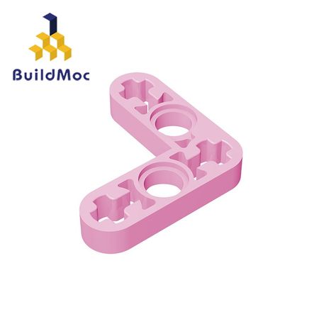 BuildMOC Compatible Assembles Particles 32056 Liftarm 3x3 L-Shape For Building Blocks Parts DIY LOGO Educational Tech Toys