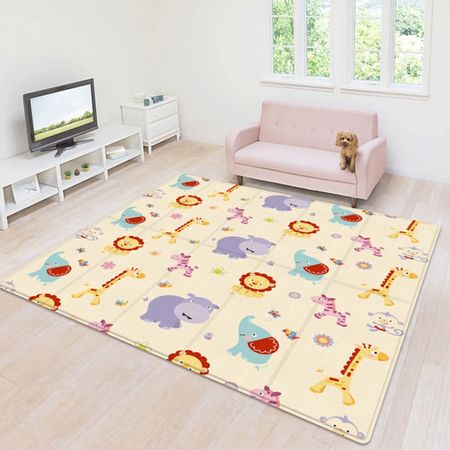 Foldable Baby Play Mat Puzzle Educational Children's Carpet in the Nursery Climbing Pad Kids Rug Activitys Games Toys 180*100cm