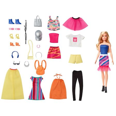 Barbie Original Fashion Doll Elegant Design Clothes Accessories Children Big Gift Box Set Girl Beautiful Princess Baby Girl Toys