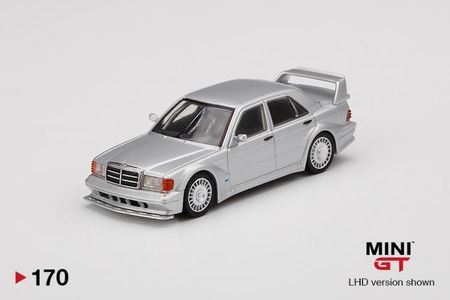 MINIGT 1/64 Benzs 190E 2.5 16 Evolution II Alloy car model collection