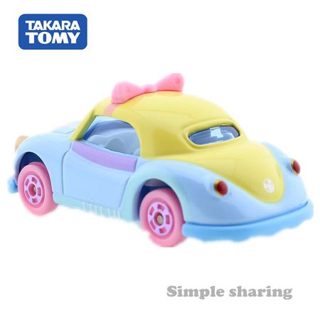 Takara Tomy Tomica Disney Motors Car Toy Story 4 Poppins Bo Peep Beetle Model Anime Figure Baby Doll Diecast American Girl's