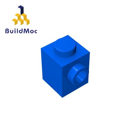 BuildMOC Compatible Assembles Particles 87087 1x1 For Building Blocks DIY LOGO Educational High-Tech Spare Toys