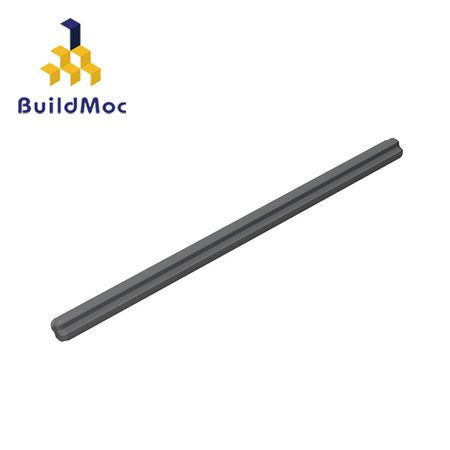BuildMOC Compatible Assembles Particles 3737 1x10 For Building Blocks Parts DIY LOGO Educational Tech Parts Toys