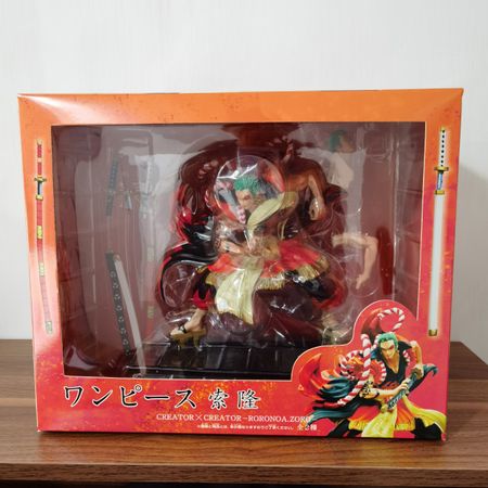 Anime One Piece Zoro Kimono Kabuki Edition PVC Action Figures Collection Model Toys