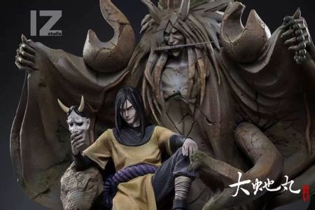 Naruto Snake Throne Orochimaru Yamata-no-Orochi Sealed all ghosts and bodies 1/6 Figure Model Large Decoration Statue 48.5cm
