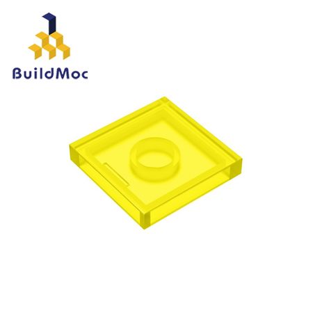 BuildMOC Compatible Assembles Particles 3068 2x2 For Building Blocks Parts DIY LOGO Educational Tech Parts Toys
