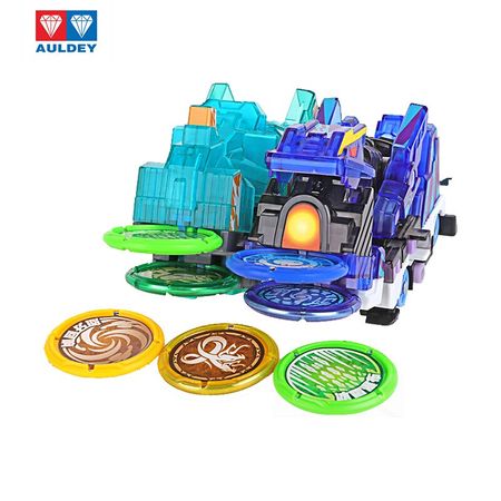 AULDEY Screeches Wild Burst Deformation Car Action Figures Capture Wafer 360 Degree Flipping Transformation Car Vehicle Toy