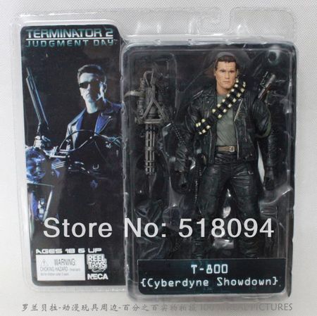 NECA The Terminator 2 Action Figure T-800 Cyberdyne Showdown PVC Figure Toy 7
