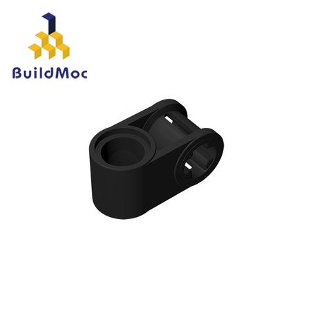 BuildMOC Compatible Assembles Particles 6536 1x2 For Building Blocks DIY LOGO Educational High-Tech Spare Toys