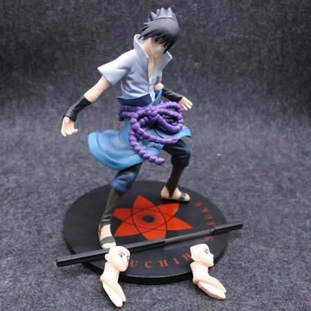 Anime Naruto Shippuden Uchiha Sasuke PVC Action Figure Collectible Model Toy 8