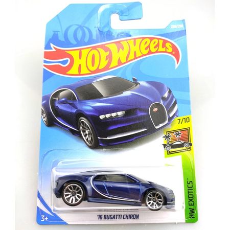 2019 Hot Wheels 1:64 Car 16 BUGATTIs CHIRON Collector Edition Metal Diecast Model Cars Kids Toys Gift