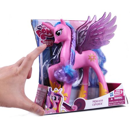 Original My Little Pony Friendship Is Magic Crown Pony Nightmare Sun Princess Celestia Pony Doll Decoration Doll Girl Gifts Toy