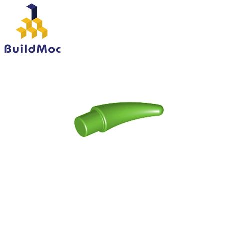 BuildMOC Compatible For lego53451 Barb/Claw/Horn - Small For Building Blocks Parts DIY Educational Tech Parts Toys