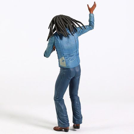 Bob Marley Action Figure Toy Legends Jamaica Singer Bob Marley With Microphone Display Collection Doll Birthday Gift