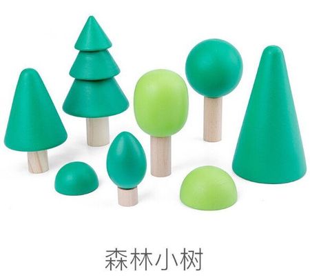 Forest trees 8pcs