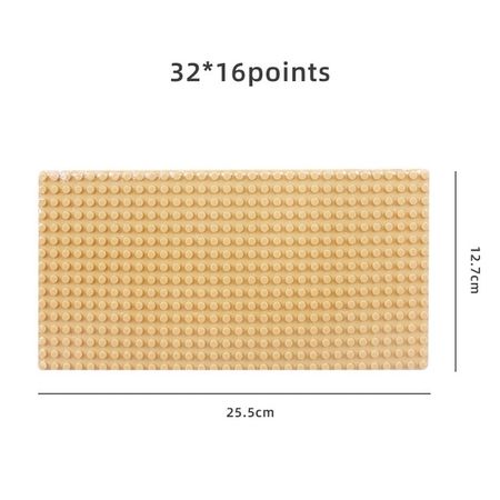 32x16 dots beige