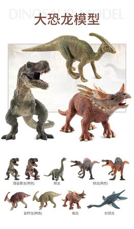 Jurassic Wild Life Dinosaur Plastic pvc Simulated dinosaur Toys World Park Dinosaur Model Action Figures Tyrannosaurus toy set