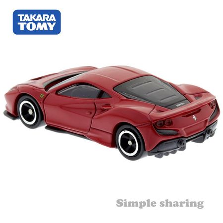 Takara Tomy Tomica No.59 Ferrari F8 Tribute '20 (1st) 1/62 Mini Car Hot Pop Kids Toys Motor Vehicle Diecast Metal Model