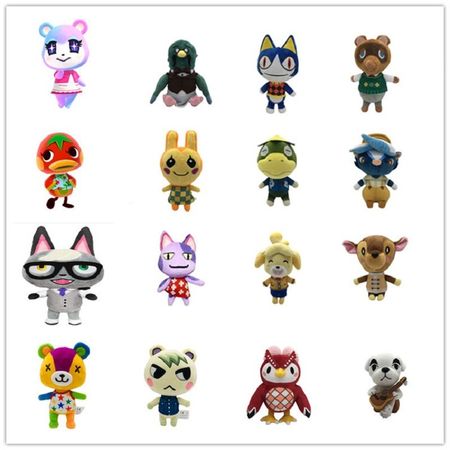 Raymond  Animal Crossing Plush toy Crossing Switches Ketchup Marshals Amiibo Card Plush toy Doll Gifts for children