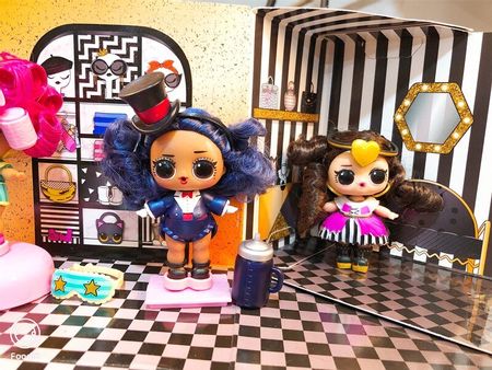 1 Piece L.O.L. SURPRISE! remix Hair Flip Sound doll Change Color 8cm Big Sister Hair Dolls For LOL Splatters Kids Play Toy Gift